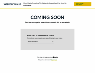 weekendwalls.com screenshot