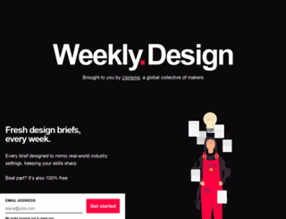 weekly.design screenshot