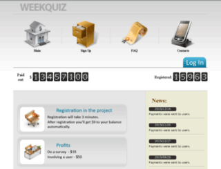 weekquiz.com screenshot