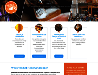 weekvanhetnederlandsebier.nl screenshot