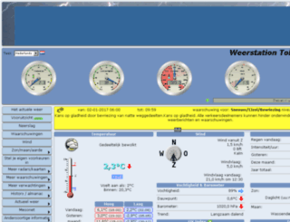 weerstationtolbert.nl screenshot
