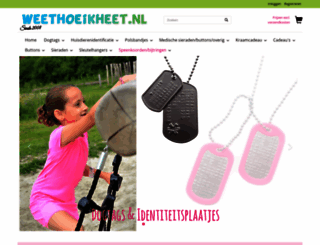 weethoeikheet.nl screenshot