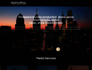 wefilmphilly.com screenshot