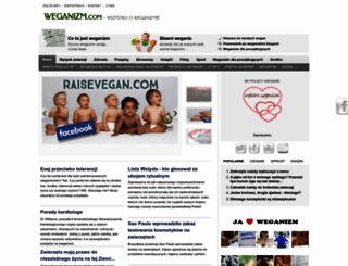 weganizm.com screenshot