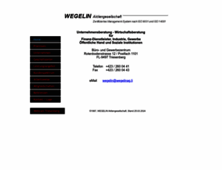 wegelinag.li screenshot