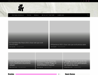 wegoout.com.br screenshot