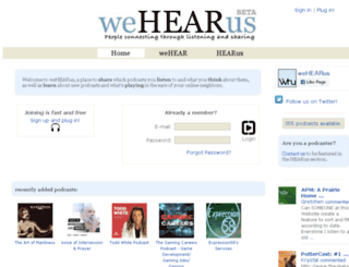 wehearus.com screenshot