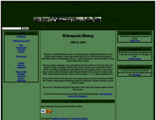 wehrmacht-history.com screenshot