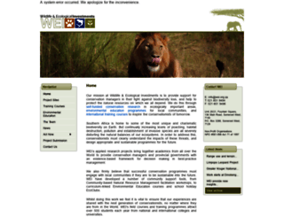 wei.org.za screenshot