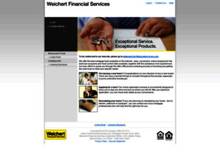 weichertfinancial.com screenshot
