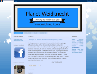 weidknecht.blogspot.com screenshot