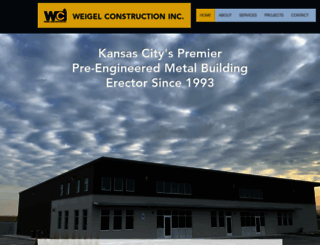 weigelconstruction.com screenshot
