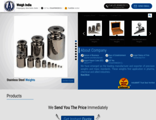 weighindia.net screenshot