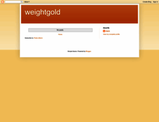weightgold.blogspot.nl screenshot