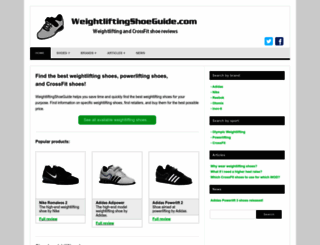 weightliftingshoeguide.com screenshot
