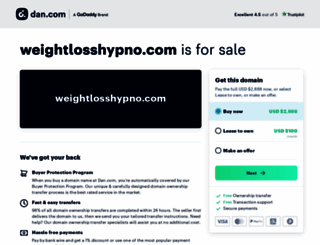 weightlosshypno.com screenshot