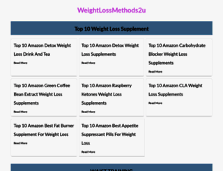 weightlossmethods2u.com screenshot