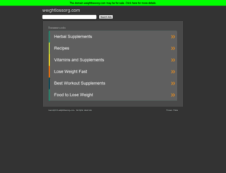weightlossorg.com screenshot