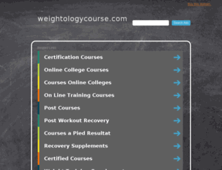 weightology.com screenshot