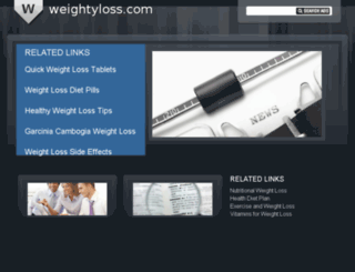 weightyloss.com screenshot
