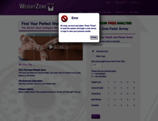weightzonefactor.com screenshot