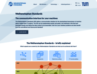 weihenstephan-standards.com screenshot