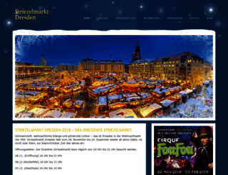 weihnachtsmarktdresden.com screenshot