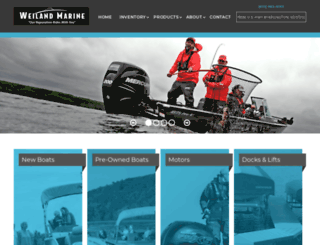 weilandmarine.com screenshot
