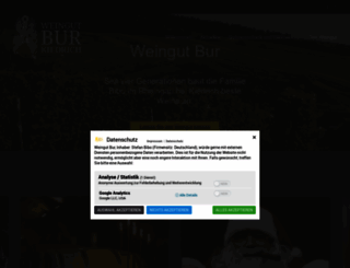 wein-bur.de screenshot
