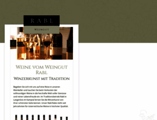 weingut-rabl.at screenshot