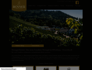 weingut-renner.de screenshot