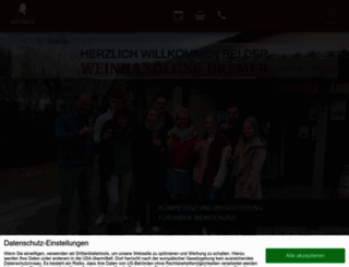 weinhandlung-bremer.de screenshot