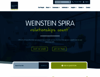 weinsteinspira.com screenshot
