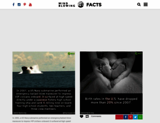 weird-facts.org screenshot