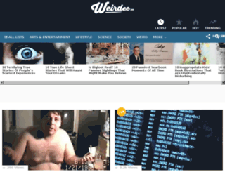 weirdee.com screenshot