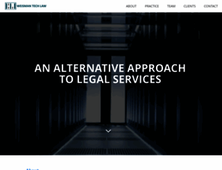 weismantechlaw.com screenshot