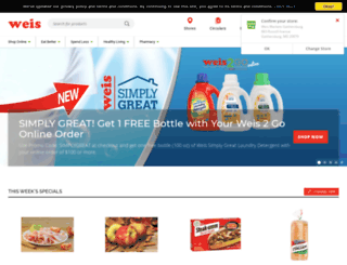weismarkets.com screenshot