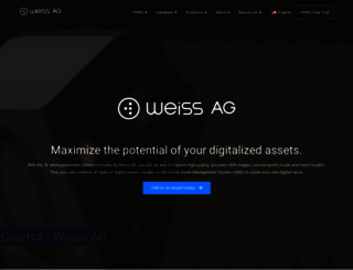 weiss-ag.com screenshot