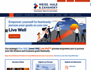weissandhale.com screenshot