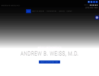 weissorthopedics.com screenshot