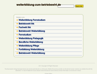 weiterbildung-zum-betriebswirt.de screenshot