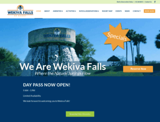 wekivafalls.com screenshot