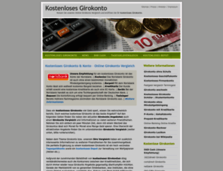 welches-girokonto.de screenshot
