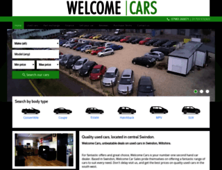 welcome-cars.co.uk screenshot