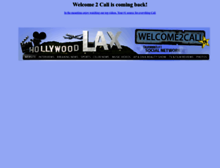 welcome2cali.com screenshot