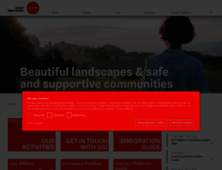 welcome2upperaustria.com screenshot