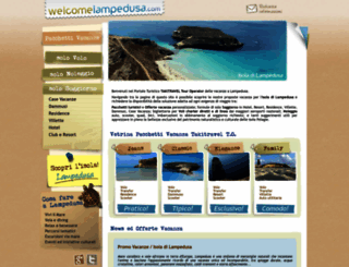 welcomelampedusa.com screenshot