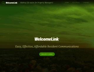 welcomelink.com screenshot
