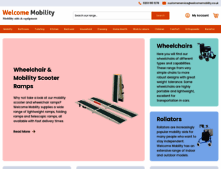 welcomemobility.co.uk screenshot