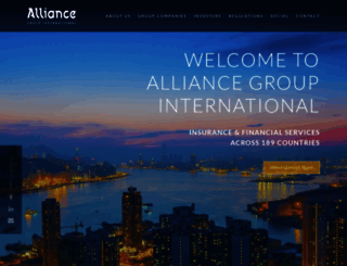 welcometoalliance.com screenshot